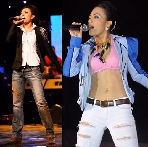 Phong cách tomboy khá cá tính. Nhưng những bộ trang phục kết hợp lạ mắt, không đụng hàng này cần được đầu tư thêm đấy!