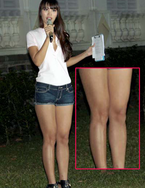 ... mà thô to, không cân đối với vóc dáng nuột nà và săn chắc của cô. ... mà thô to, không cân đối với vóc dáng nuột nà và săn chắc của cô.