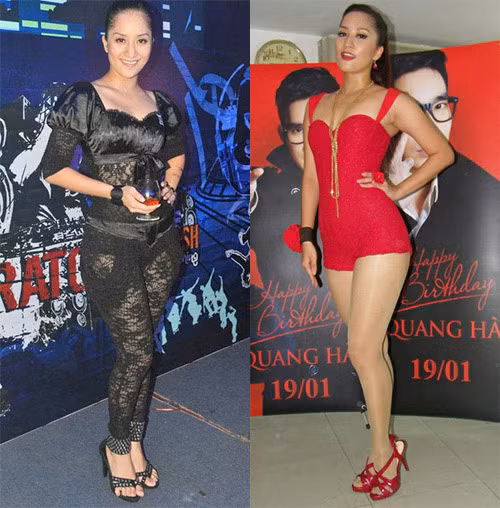Nữ hoàng dancespost Khánh Thy cũng là một trong những "mỹ nữ chân to" của Vbiz