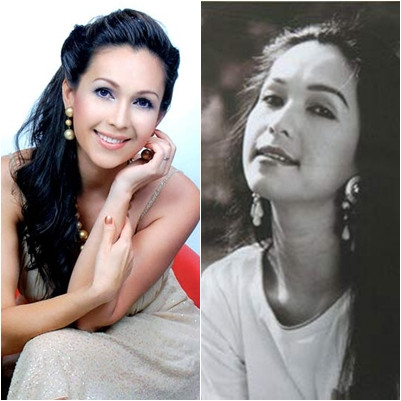 "Người đàn bà không tuổi" Diễm My với khuôn mặt thanh gọn. "Người đàn bà không tuổi" Diễm My với khuôn mặt thanh gọn.