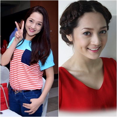 Cô nàng "thiên thần đỏ" Bảo Anh ngoài sở hữu má lúm duyên dáng, còn một chiếc cằm gọn gàng, thanh tú Cô nàng "thiên thần đỏ" Bảo Anh ngoài sở hữu má lúm duyên dáng, còn một chiếc cằm gọn gàng, thanh tú