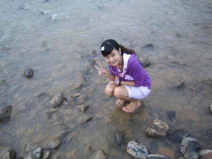 Midu tâm sự rằng cô rất thích màu tím, vì thế cô diện chúng mọi lúc...