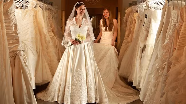 Các cô dâu đều mong muốn có được một chiếc váy theo phong cách của công nương nước Anh