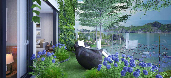 Kiến trúc độc đáo biệt thự Flamingo Cát Bà Kiến trúc độc đáo biệt thự Flamingo Cát Bà