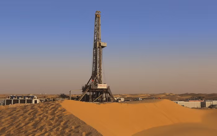 Giàn khoan PVD tại sa mạc Sahara