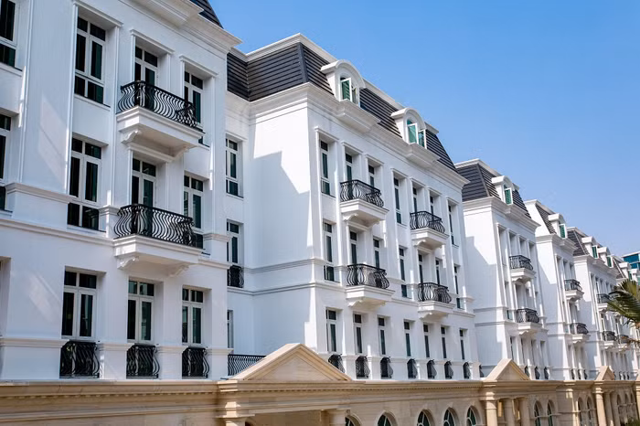 Khối thấp tầng tại dự án Grandeur Palace - Giảng Võ của VPI đã đi vào giai đoạn hoàn thiện