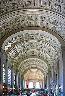 Ảnh Bates Hall của thư viện công Boston (1) Ảnh Bates Hall của thư viện công Boston (1)