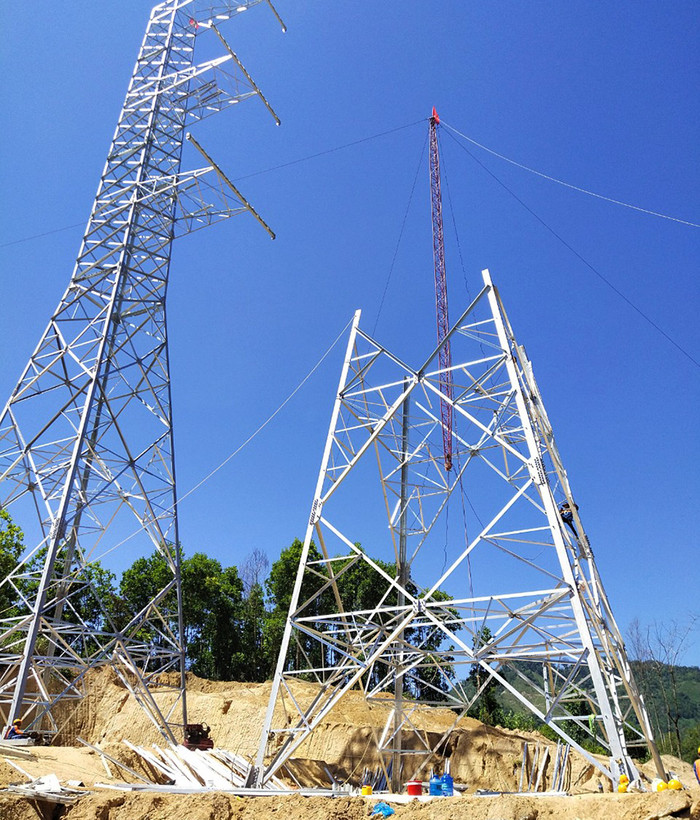 Thi công đường dây 500kV mạch 3 Thi công đường dây 500kV mạch 3