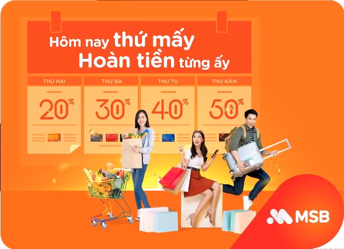 “Hôm nay thứ mấy, hoàn tiền từng ấy”