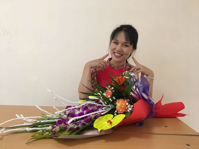 Cô Cao Hồng Huệ, giảng viên Viện Công nghệ thông tin Trường Đại học Sư phạm Hà Nội 2 (Ảnh do tác giả cung cấp) Cô Cao Hồng Huệ, giảng viên Viện Công nghệ thông tin Trường Đại học Sư phạm Hà Nội 2 (Ảnh do tác giả cung cấp)