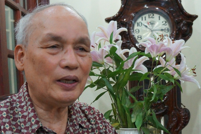 Ông Vũ Đức Khiển, nguyên Chủ nhiệm Uỷ ban Pháp luật của Quốc hội. Ảnh VIẾT CƯỜNG