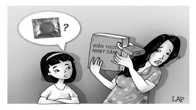 Việc giáo dục giới tính cho học sinh vẫn còn nhiều điều đáng bàn. (Ảnh minh họa trên Báo Tuổi trẻ) Việc giáo dục giới tính cho học sinh vẫn còn nhiều điều đáng bàn. (Ảnh minh họa trên Báo Tuổi trẻ)