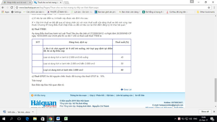 Ảnh chụp màn hình Baohaiquan.vn ngày 22/2/2017 Ảnh chụp màn hình Baohaiquan.vn ngày 22/2/2017