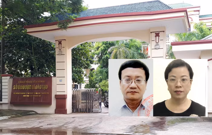 Ông Nguyễn Quang Vinh và bà Diệp Thị Hồng Liên bị khai trừ ra khỏi Đảng vi phạm có tính chất và gây ảnh hưởng, để lại hậu quả nghiêm trọng, làm suy giảm và mất lòng tin rất lớn của nhân dân vào cơ quan quản lý nhà nước nói chung và ngành Giáo dục nói riêng. Ảnh: Đ.T.
