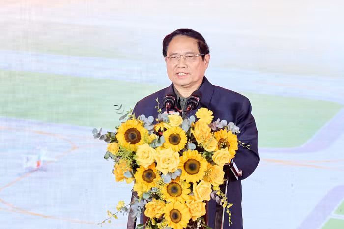 Thủ tướng Chính phủ Phạm Minh Chính phát biểu tại buổi Lễ.