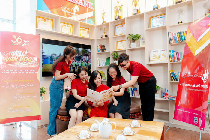 Tủ sách cộng đồng - sáng kiến phát triển văn hoá đọc của Agribank Tủ sách cộng đồng - sáng kiến phát triển văn hoá đọc của Agribank