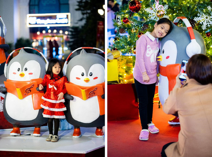 Đặc biệt, nhân vật chim cánh cụt đến từ thị trấn tuyết Vincom Mega Mall Royal City trở thành “cơn sốt” khiến các bạn nhỏ cùng ba mẹ rủ nhau “truy tìm” Đặc biệt, nhân vật chim cánh cụt đến từ thị trấn tuyết Vincom Mega Mall Royal City trở thành “cơn sốt” khiến các bạn nhỏ cùng ba mẹ rủ nhau “truy tìm”