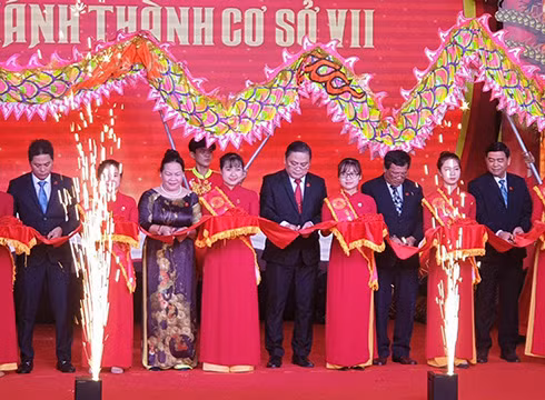 Khánh thành cơ sở 7 ở quận Gò Vấp của Trường Nam Việt (ảnh: P.L)