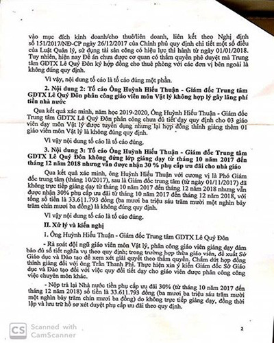 Trích thông báo 4720 do Giám đốc Sở Giáo dục và Đào tạo Thành phố Hồ Chí Minh ký (ảnh: P.L) Trích thông báo 4720 do Giám đốc Sở Giáo dục và Đào tạo Thành phố Hồ Chí Minh ký (ảnh: P.L)
