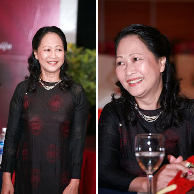 Trong các sự kiện lớn, nữ diễn viên Như Quỳnh cũng luôn ưu tiên trang phục truyền thống của nước nhà