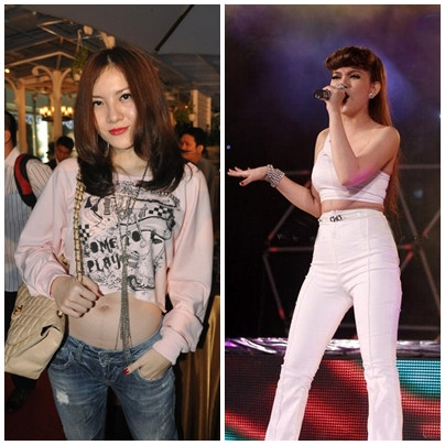 Tuy nhiên, những mỹ nhân có vòng eo không được như ý này không hề thích hợp với kiểu áo crop top. Tuy nhiên, những mỹ nhân có vòng eo không được như ý này không hề thích hợp với kiểu áo crop top.