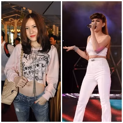 Tuy nhiên, những mỹ nhân có vòng eo không được như ý này không hề thích hợp với kiểu áo crop top.