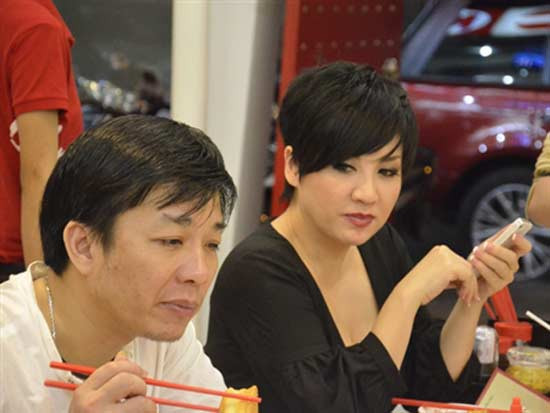 Vợ Bằng Kiều rất thích những món ăn của nhà hàng do Hà Kiều Anh mở Vợ Bằng Kiều rất thích những món ăn của nhà hàng do Hà Kiều Anh mở