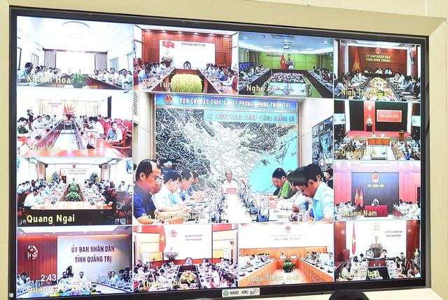 Cuộc họp có sự tham gia của 16 địa phương ven biển theo hình thức trực tuyến. Ảnh: VGP/Đức Tuân Cuộc họp có sự tham gia của 16 địa phương ven biển theo hình thức trực tuyến. Ảnh: VGP/Đức Tuân