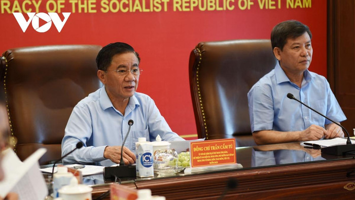 Chủ nhiệm Ủy ban Kiểm tra Trung ương Trần Cẩm Tú phát biểu tại hội nghị Chủ nhiệm Ủy ban Kiểm tra Trung ương Trần Cẩm Tú phát biểu tại hội nghị