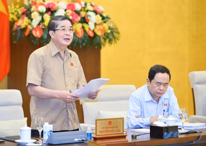 Phó Chủ tịch Quốc hội Nguyễn Đức Hải kết luận phiên họp