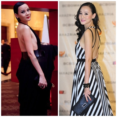 Dù không sở hữu một khoảng lưng "mướt mắt", nhưng Dương Yến Ngọc vẫn rất chăm chỉ khoe lưng Dù không sở hữu một khoảng lưng "mướt mắt", nhưng Dương Yến Ngọc vẫn rất chăm chỉ khoe lưng