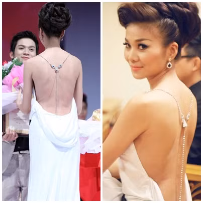 Thanh Hằng là một trong những mỹ nhân "nghiện" khoe lưng của Vbiz Thanh Hằng là một trong những mỹ nhân "nghiện" khoe lưng của Vbiz