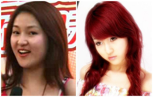 Quách Mỹ Mỹ Nữ ca sỹ trẻ Quách Mỹ Mỹ khiến người khác phải ngạc nhiên khi ngắm nhìn hình ảnh trước đây của cô. Cô ấy trước chỉ thuộc hàng xinh và ưa nhìn nhưng bây giờ đó là nhan sắc long lanh và ưu tú vô cùng. Mỹ Mỹ nói rằng đẹp nhờ make up nhưng chắc chắn chẳng mấy ai tin vào điều đó.