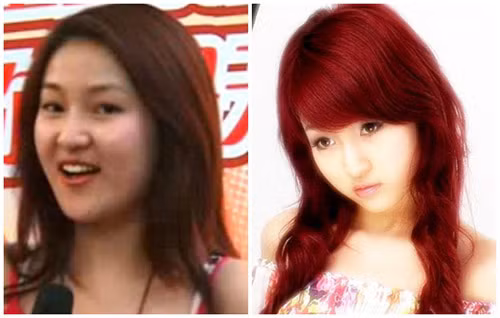 Quách Mỹ Mỹ Nữ ca sỹ trẻ Quách Mỹ Mỹ khiến người khác phải ngạc nhiên khi ngắm nhìn hình ảnh trước đây của cô. Cô ấy trước chỉ thuộc hàng xinh và ưa nhìn nhưng bây giờ đó là nhan sắc long lanh và ưu tú vô cùng. Mỹ Mỹ nói rằng đẹp nhờ make up nhưng chắc chắn chẳng mấy ai tin vào điều đó.