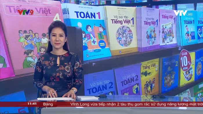 Chọn bộ sách nào để dạy, để học, có còn quan trọng? (Ảnh minh họa: VTV)