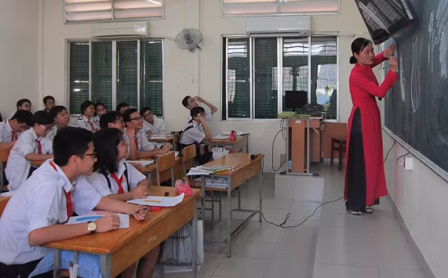 Kể từ quý 3/2019, cách tính thu nhập tăng thêm cho giáo viên ở Thành phố Hồ Chí Minh có một số thay đổi so với thời gian trước đó. (Ảnh minh hoạ: TTXVN)