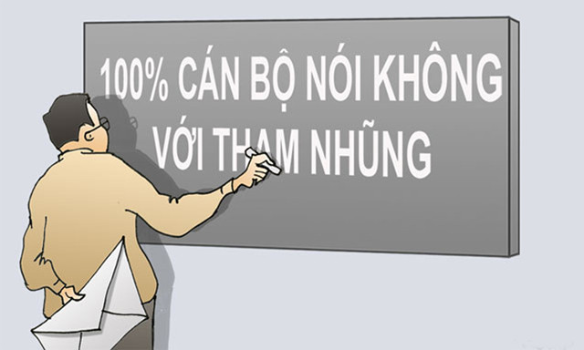 Tham nhũng làm tha hóa biến chất cán bộ công chức. (Ảnh minh họa: thoibaokinhdoanh.vn) Tham nhũng làm tha hóa biến chất cán bộ công chức. (Ảnh minh họa: thoibaokinhdoanh.vn)