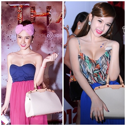 'Bà mẹ nhí' chưa bao giờ cảm thấy ngại ngần khi xuất hiện cùng những bộ trang phục hở hang, gợi cảm quá đà so với tuổi của mình