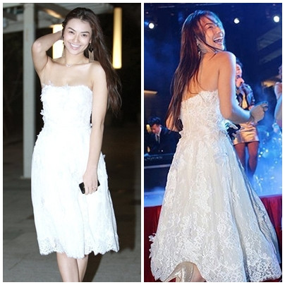 Mới đây nhất, giữa đợt rét đậm rét hại của miền Bắc, cô nàng vẫn quyết định 'phong phanh' mặc cho mặt mũi nhợt nhạt, tím tái vì lạnh