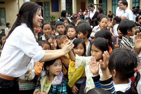 "Giá trị của tôi là kiến thức, cái tâm và tinh thần sẵn sàng đồng hành trong công việc làm từ thiện". Ảnh: Văn Trinh