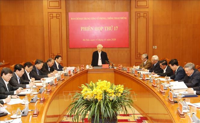 Tổng Bí thư, Chủ tịch nước Nguyễn Phú Trọng phát biểu kết luận phiên họp. Ảnh: Trí Dũng/TTXVN Tổng Bí thư, Chủ tịch nước Nguyễn Phú Trọng phát biểu kết luận phiên họp. Ảnh: Trí Dũng/TTXVN