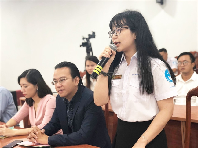 Học sinh được phát huy quyền dân chủ. (Ảnh mang tính minh họa: Phunuonline.com.vn) Học sinh được phát huy quyền dân chủ. (Ảnh mang tính minh họa: Phunuonline.com.vn)