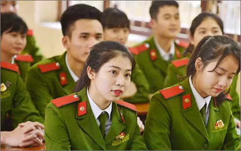 Năm 2020, tuyển sinh ngành công an có gì mới? (Ảnh minh hoạ: Tienphong.vn)
