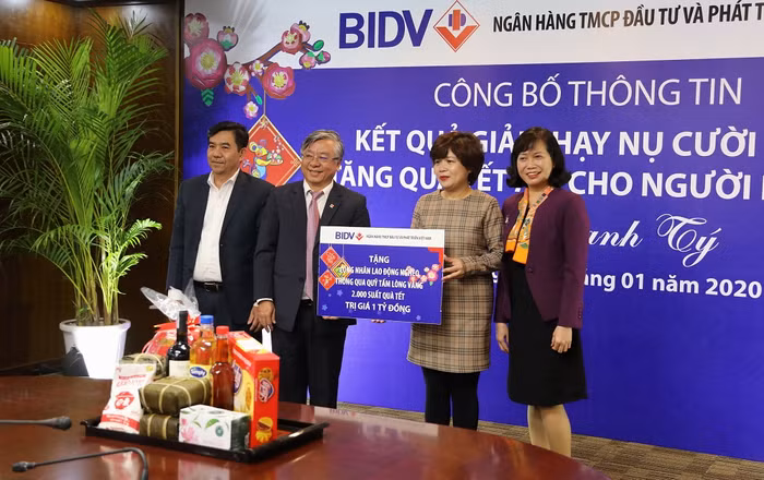 BIDV trao quà Tết 2020