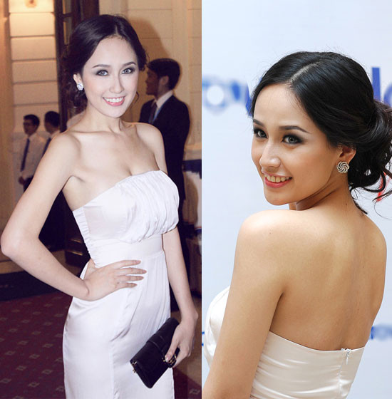 Mai Phương Thuý ngày càng gợi cảm, đặc biệt vẻ đẹp của cô càng được phô diễn khi chọn bộ váy trắng quây đi dự tiệc Mai Phương Thuý ngày càng gợi cảm, đặc biệt vẻ đẹp của cô càng được phô diễn khi chọn bộ váy trắng quây đi dự tiệc