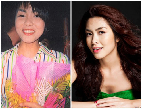 Vẫn là một nụ cười tươi trẻ và thánh thiện nhưng Tăng Thanh Hà ngày nay đẹp sang trọng hơn nhiều so với thời xưa.