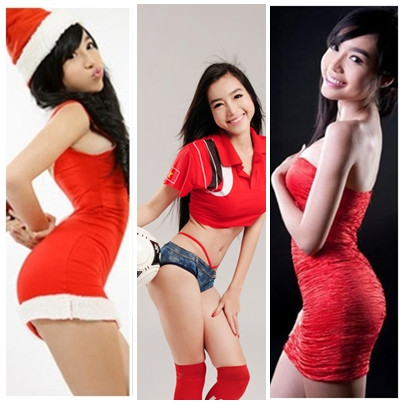 Với ưu điểm là vòng 1 'siêu khủng', vòng 2 con kiến và vòng 3 tròn căng, nên Elly Trần thường xuyên 'phô' chúng ra trước ống kính máy ảnh