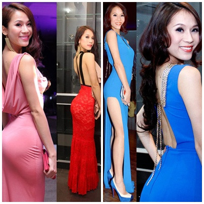 'Siêu vòng 3' Thái Hà cũng được mệnh danh là một trong những mỹ nhận 'nghiện' khoe vòng 3 nhất nhì Vbiz