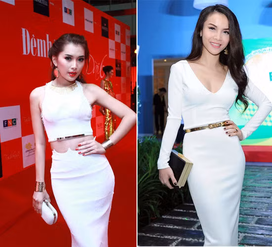 Lan Hương và Yến Trang mỗi người một vẻ đẹp riêng biệt