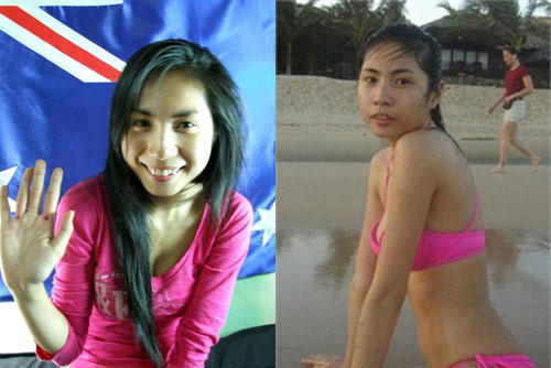 Thủy Tiên ngày trước có khuôn mặt tròn, mũi cũng thuộc dạng… mũi tẹt.